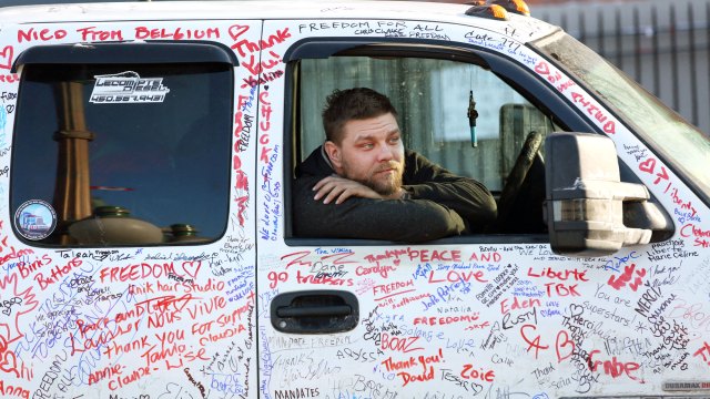 Why won't people who read Jacobin realise this man is not a fascist? (Photo by DAVE CHAN/AFP via Getty Images)