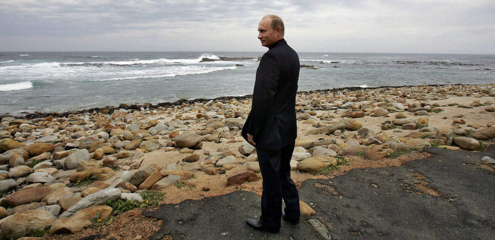 Looking for Nato warships. Credit: VLADIMIR RODIONOV/ITAR-TASS/AFP via Getty Images