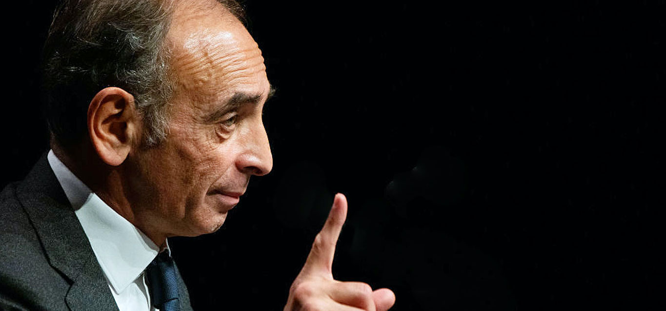 Support for Éric Zemmour has fallen to 9%, according to one poll. Credit: Getty