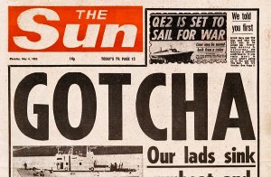 How The Sun won the Falklands War