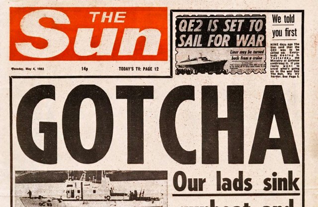 How The Sun won the Falklands War