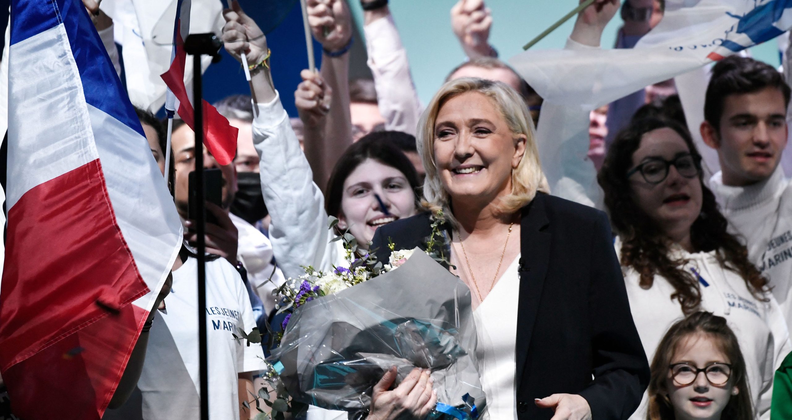 French Rassemblement National (RN) presidential candidate Marine Le Pen. Credit: Getty