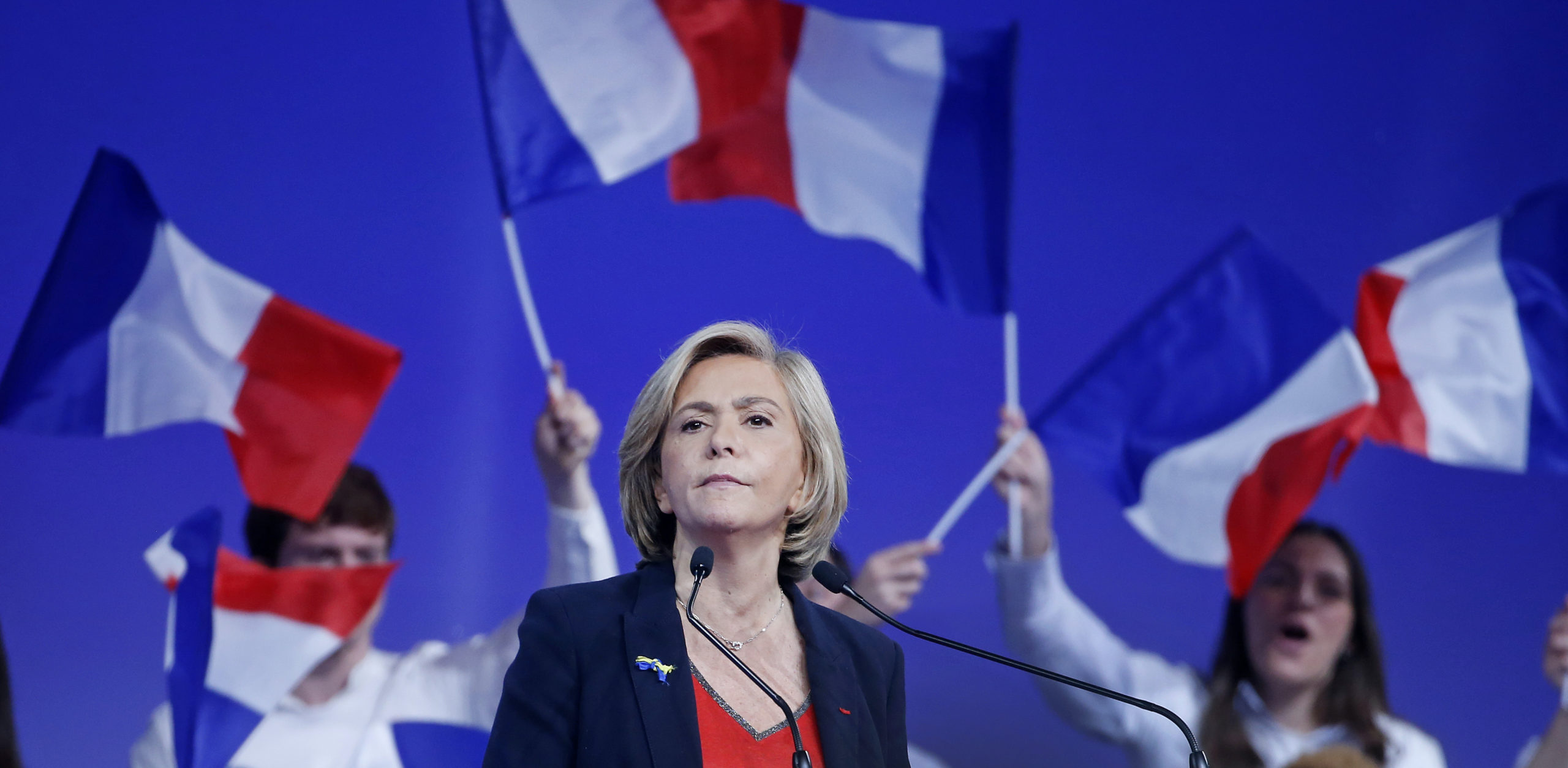 Valérie Pécresse scored a miserable 4.8%. Credit: Getty
