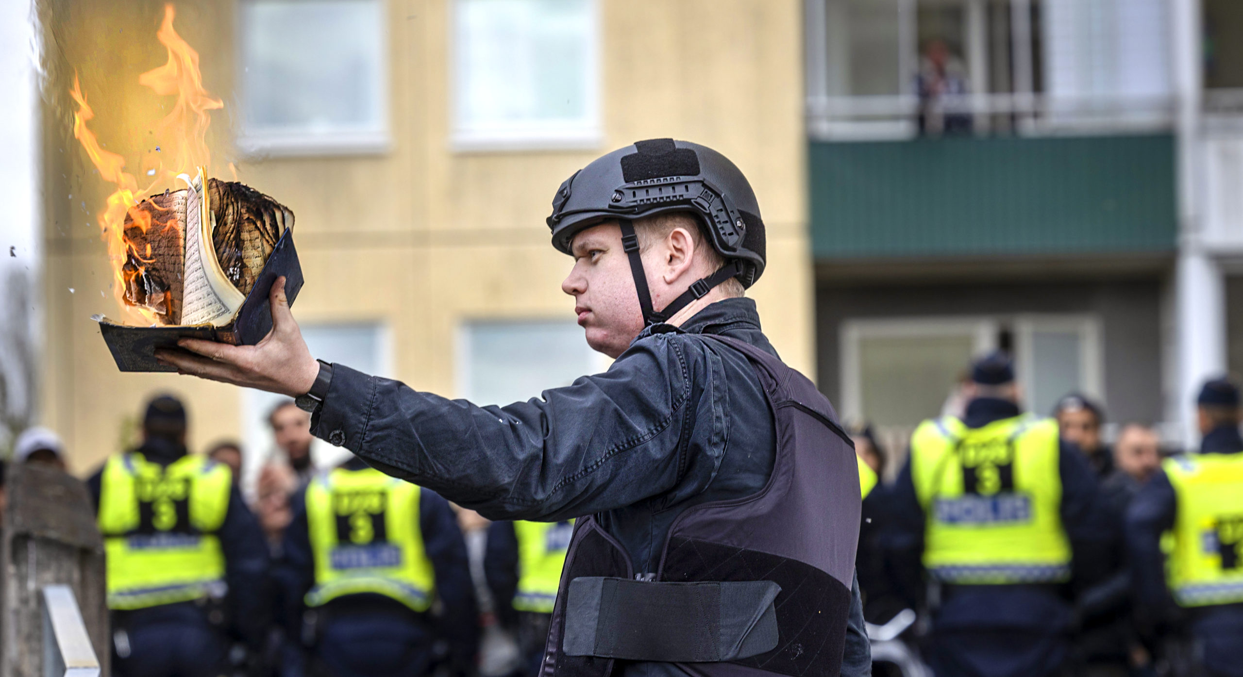 Rasmus Paludan. Credit: Getty
