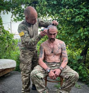 On the frontline with the Right Sector militia