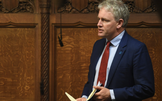 Conservative MP Danny Kruger in Parliament.