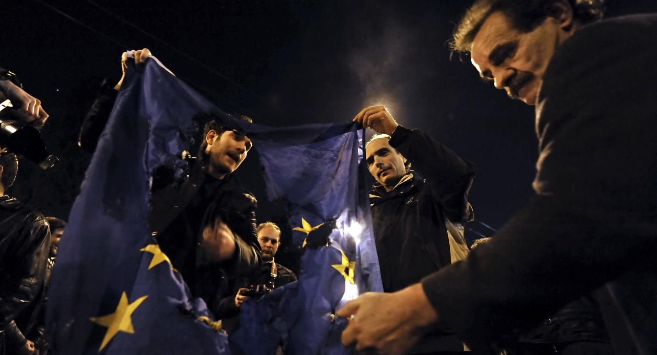 The euro crisis never really ended: the euro is the crisis. Credit: Getty