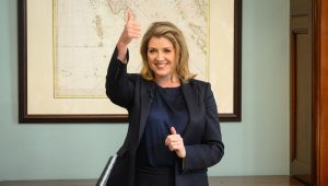 Penny Mordaunt is hard to read