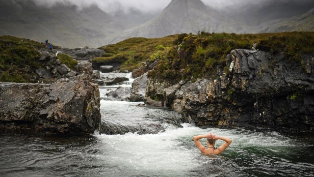 Skye's Fairy Pools aren't so serene any more. Credit: Jeff J Mitchell/Getty
