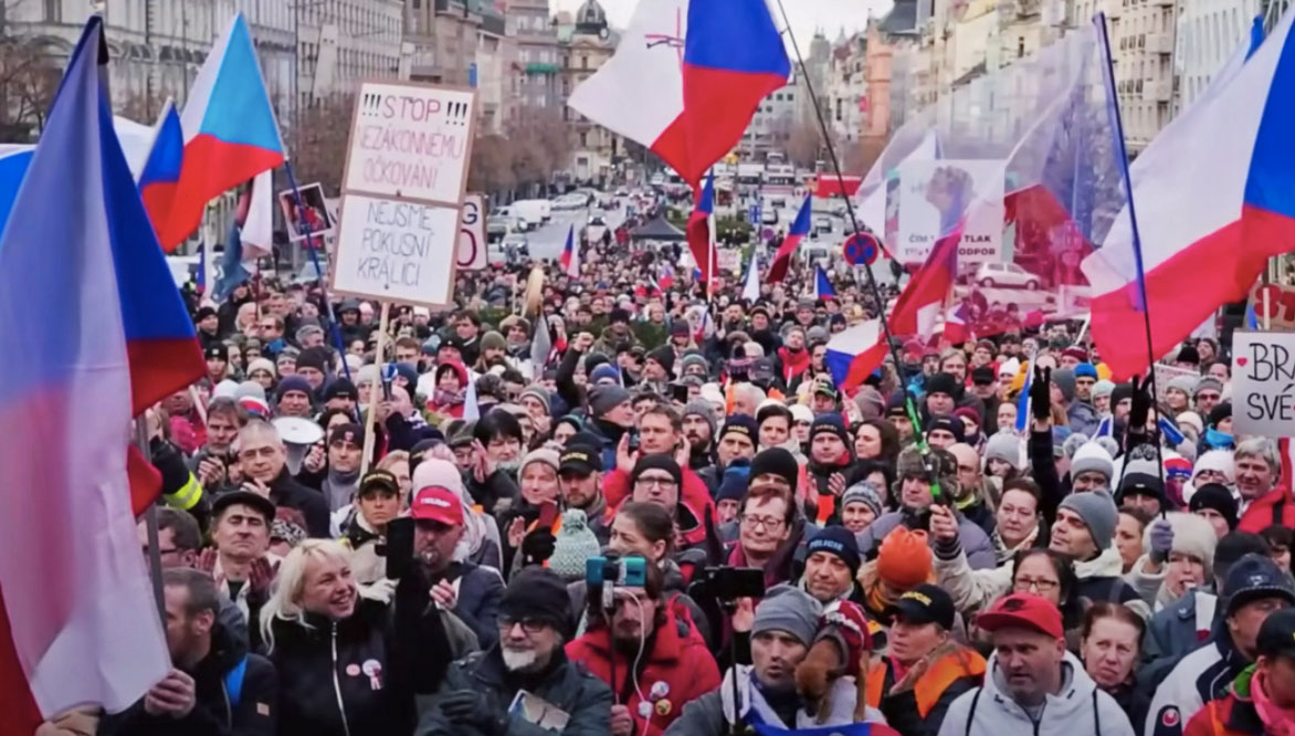 “Czech Republic First” calls for the resumption of energy cooperation with Russia" (Credit: CRUX/YouTube)