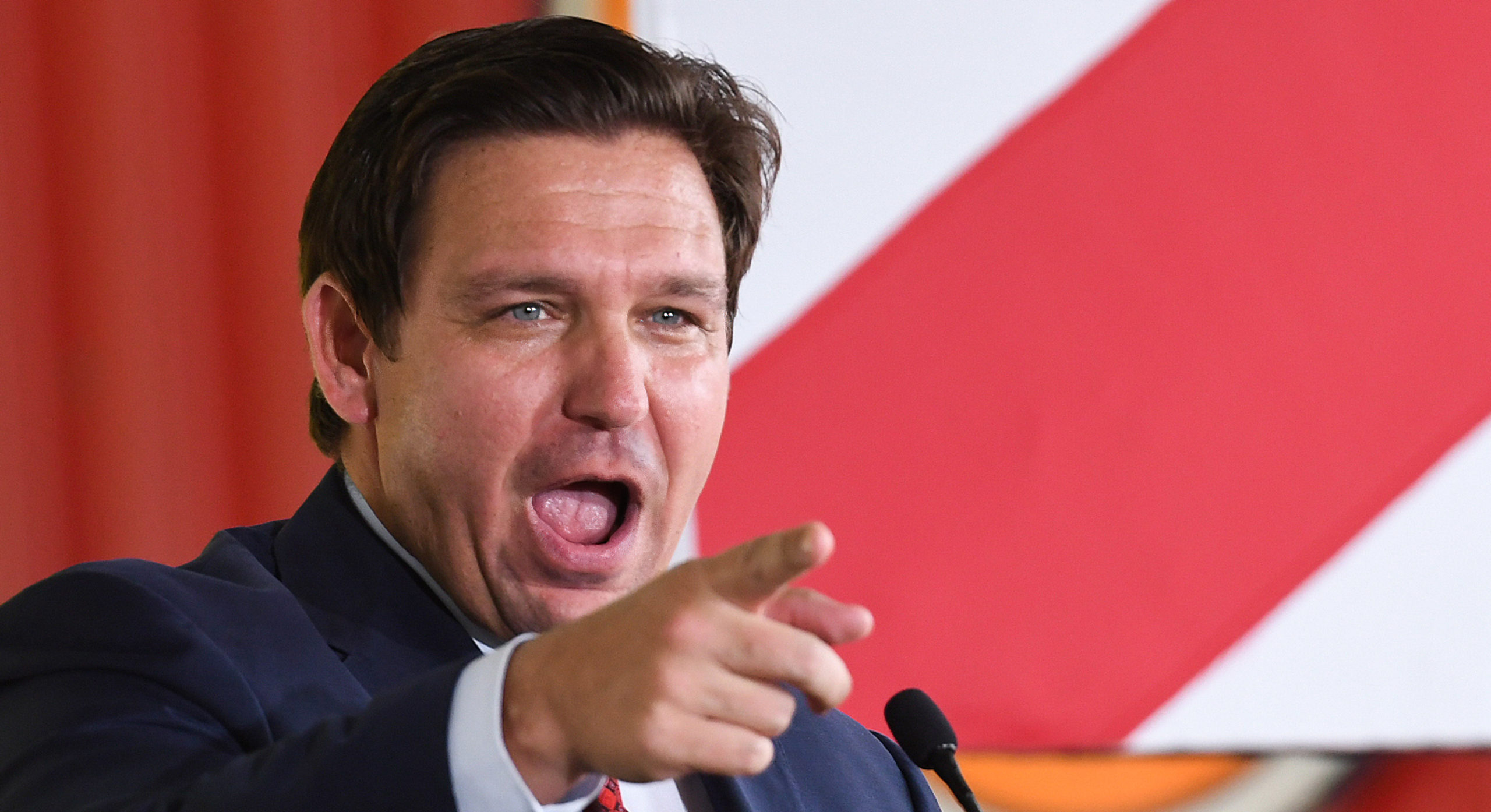 Florida Governor Ron DeSantis. Credit: Getty
