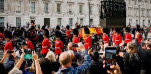 England's middle classes say goodbye to the Queen