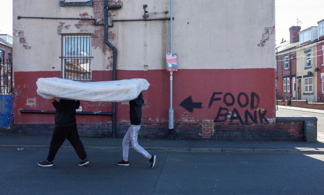 Hunger now stalks Britain