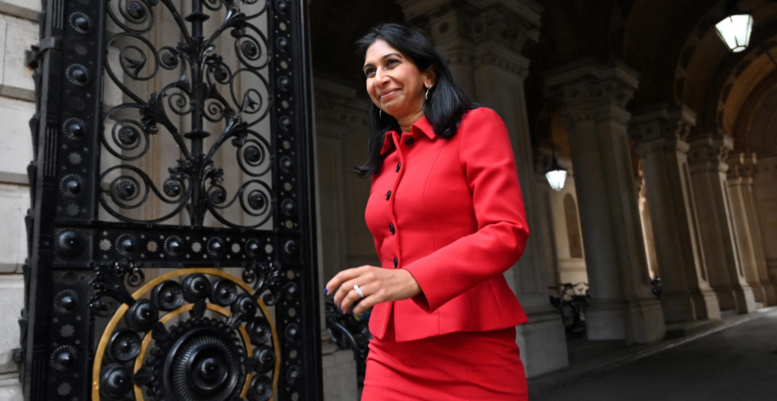 Britain's Home Secretary Suella Braverman. Credit: Getty