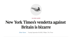 Even British liberals are exasperated with the New York Times