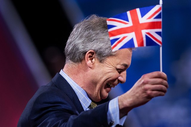 Uncle Nigel (Photo by Brendan Smialowski / AFP) (Photo by BRENDAN SMIALOWSKI/AFP via Getty Images)