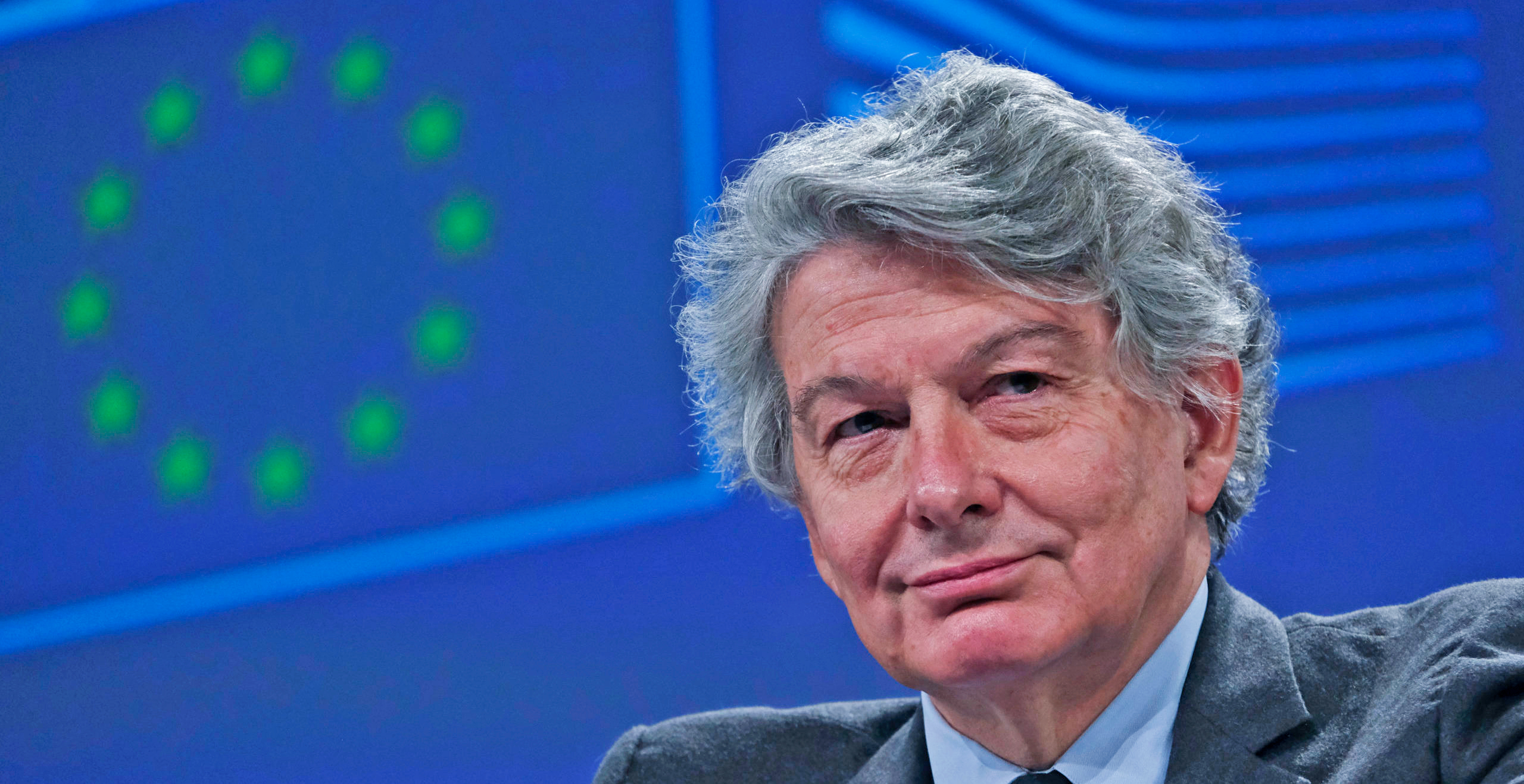 EU Commissioner Thierry Breton. Credit: Getty.