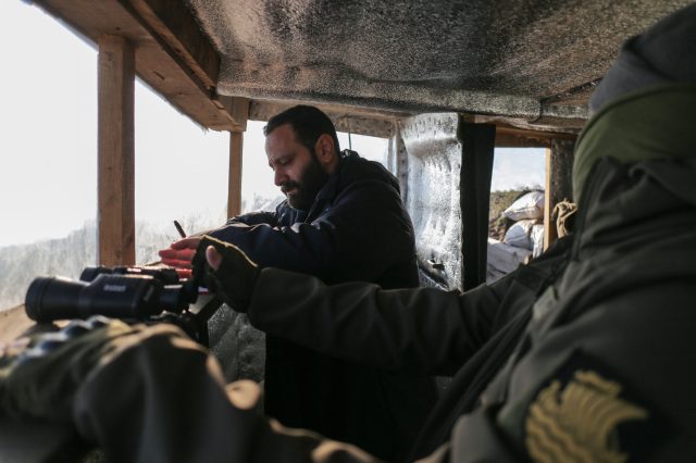 New Year in a Ukrainian trench