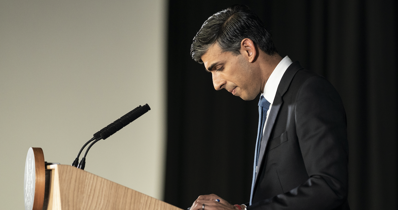 Stop looking down. Credit: Getty