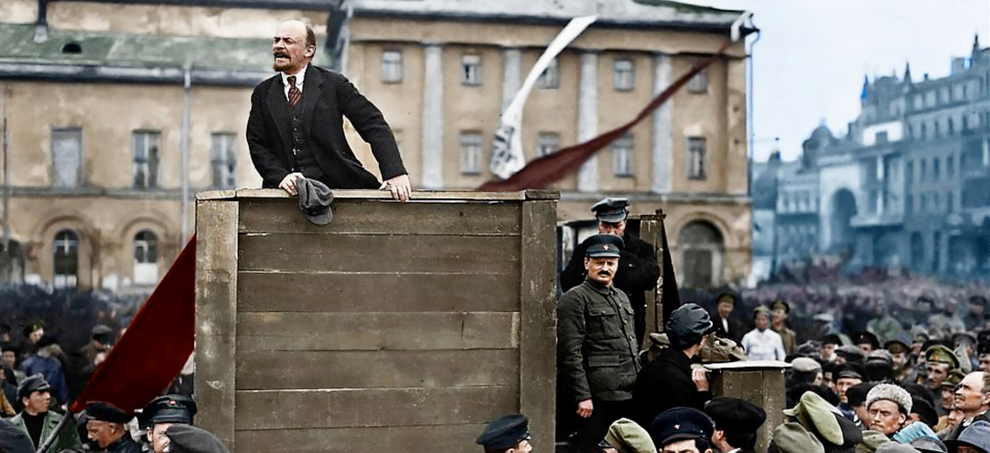 The original woke warrior? Image colourised by Viacheslav Peregudov.