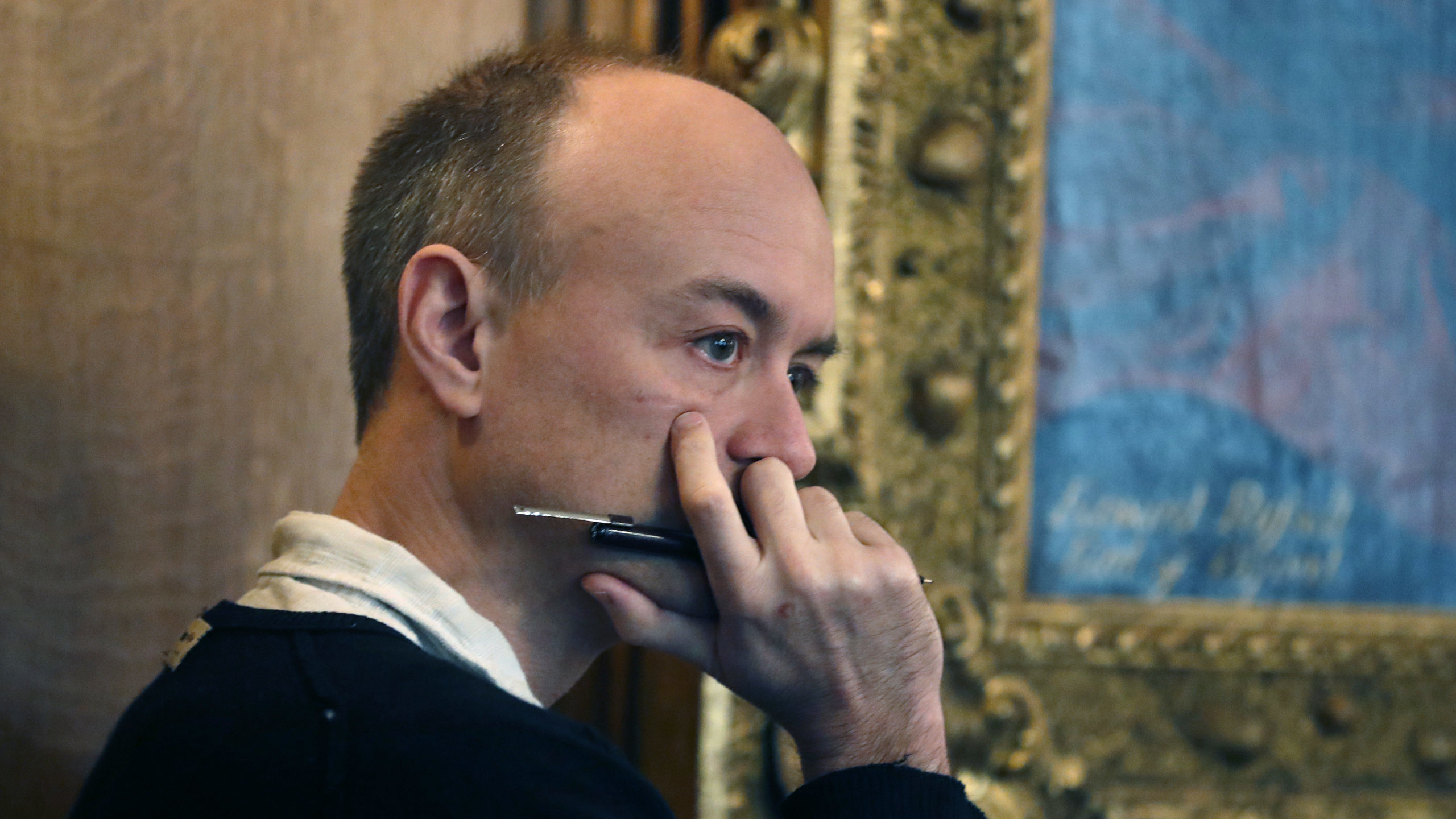 Dominic Cummings during his time in Downing Street.