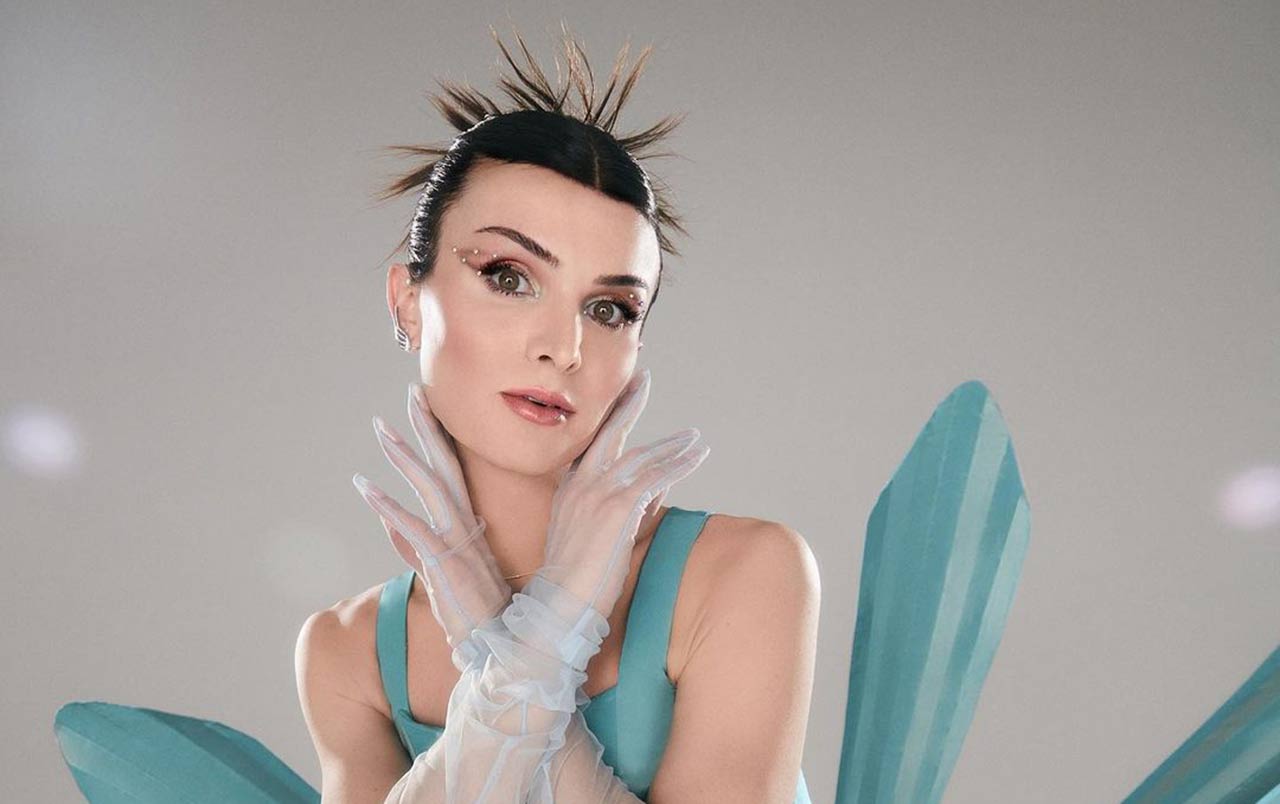 TikTok star Dylan Mulvaney during his 'face reveal'