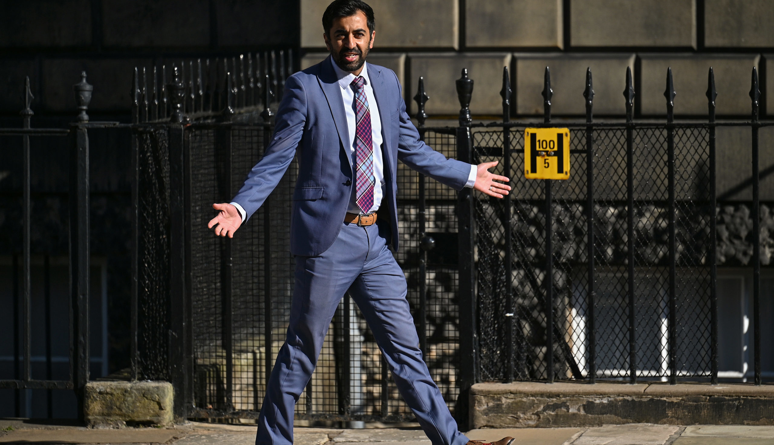 Humza Yousaf has a chequered ministerial record. Credit: Getty.