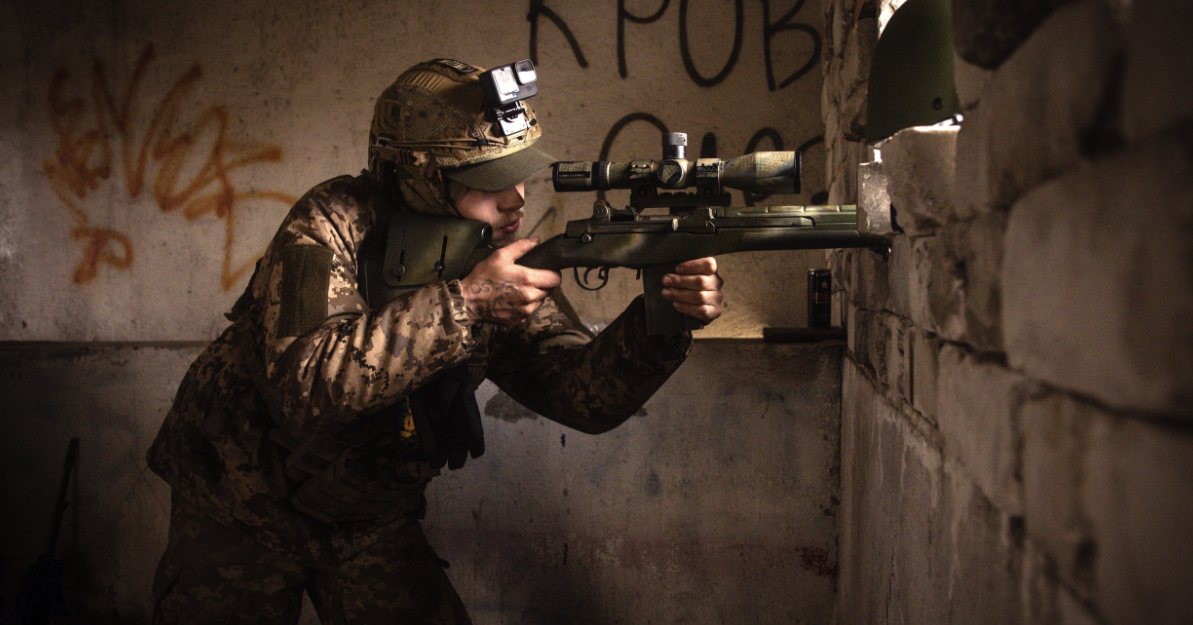 Can Ukrainian troops withstand the onslaught? Credit: Getty