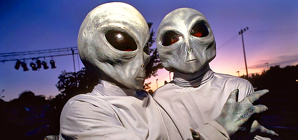 They come in peace. Credit: Getty.