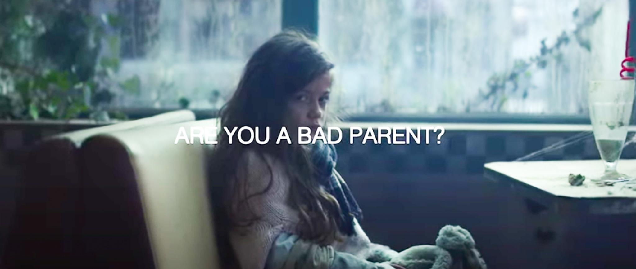 Screengrab from PETA's latest advert