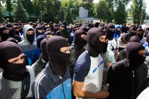 The football hooligans fighting for Ukraine