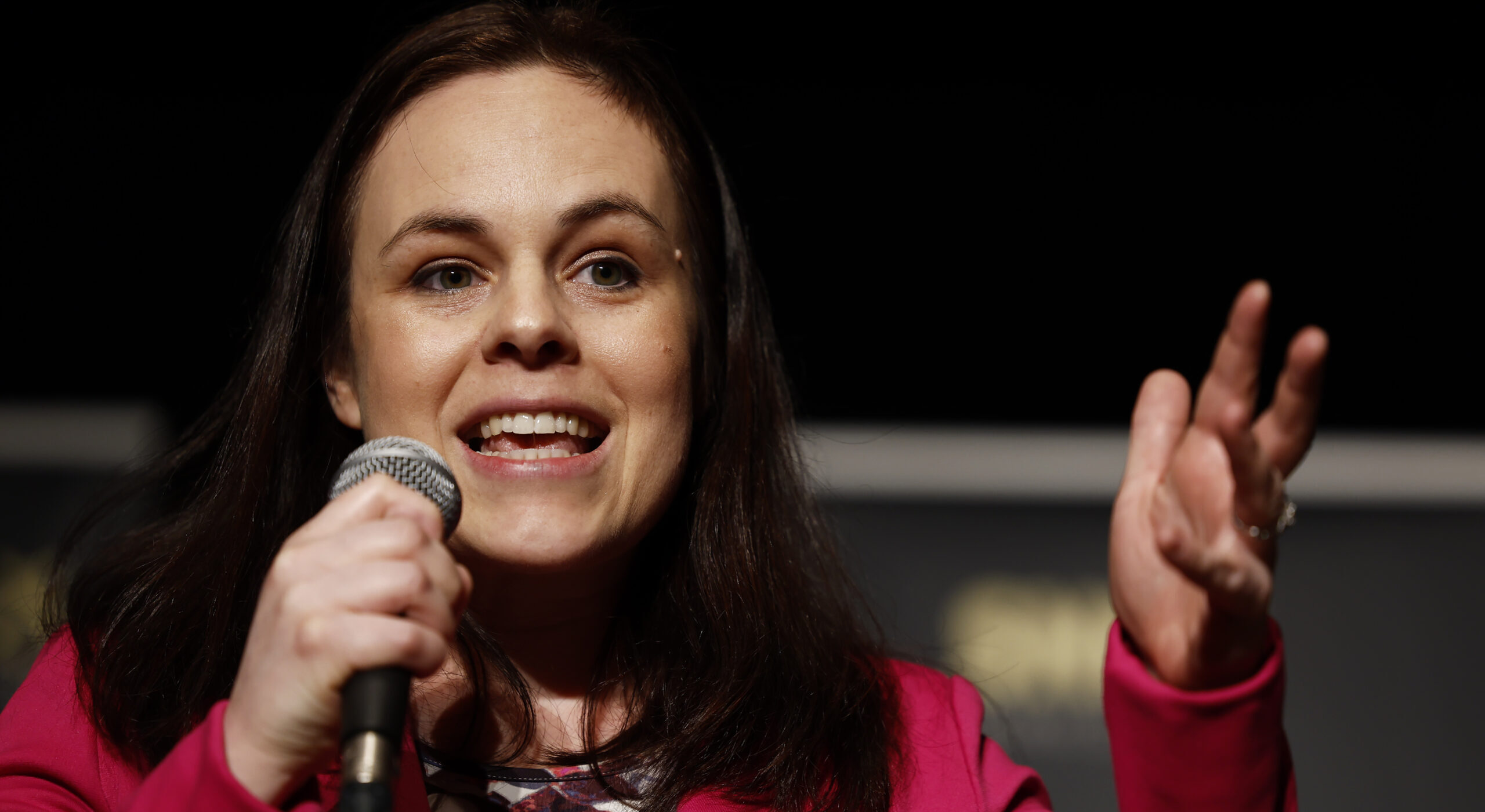 Kate Forbes received criticism earlier this year for her views on same-sex marriage and gender self-ID. Credit: Getty