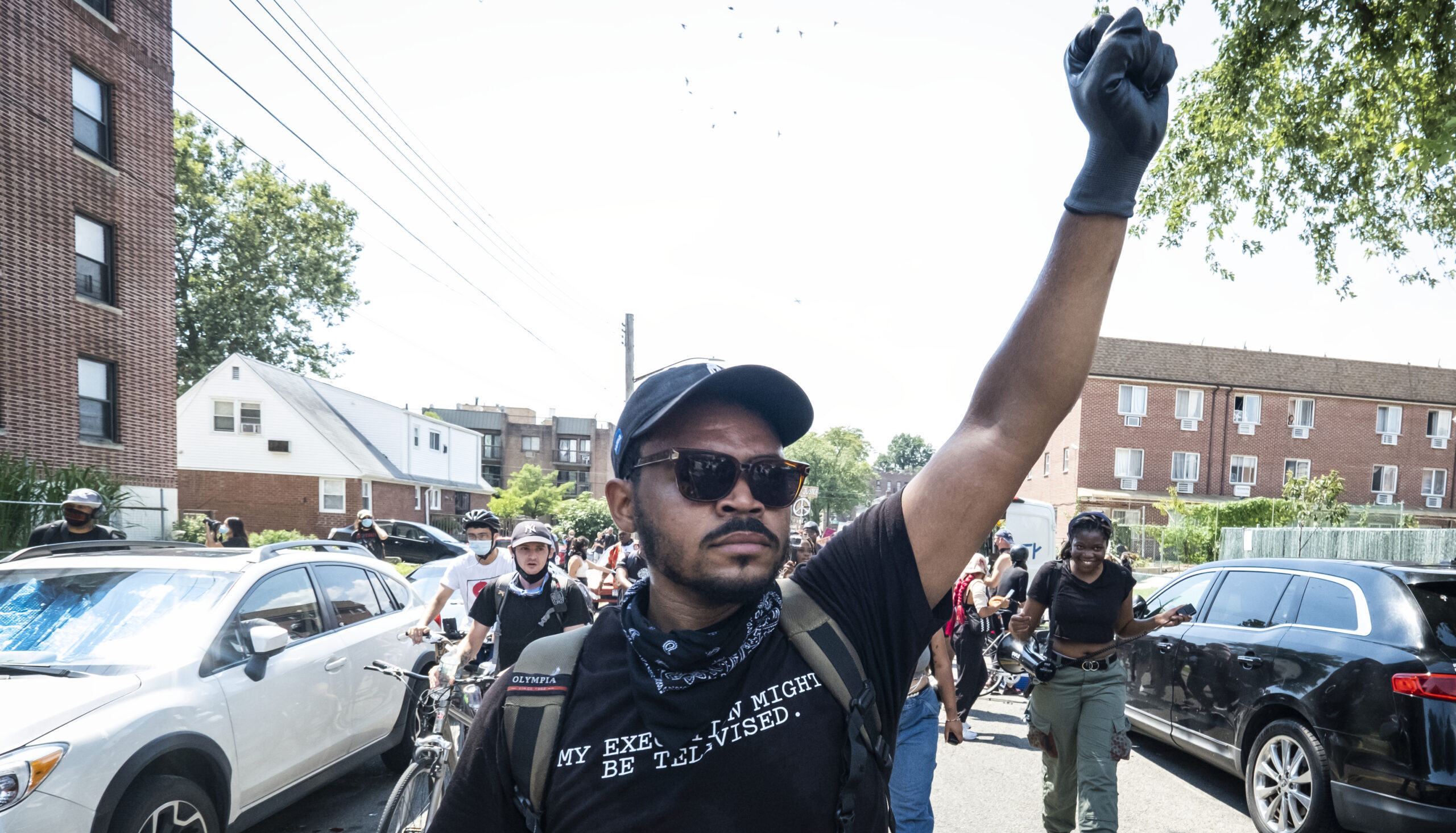 A Black Lives Matter protest in July 2020. Credit: Getty