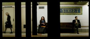 What kind of woman rides the New York subway?