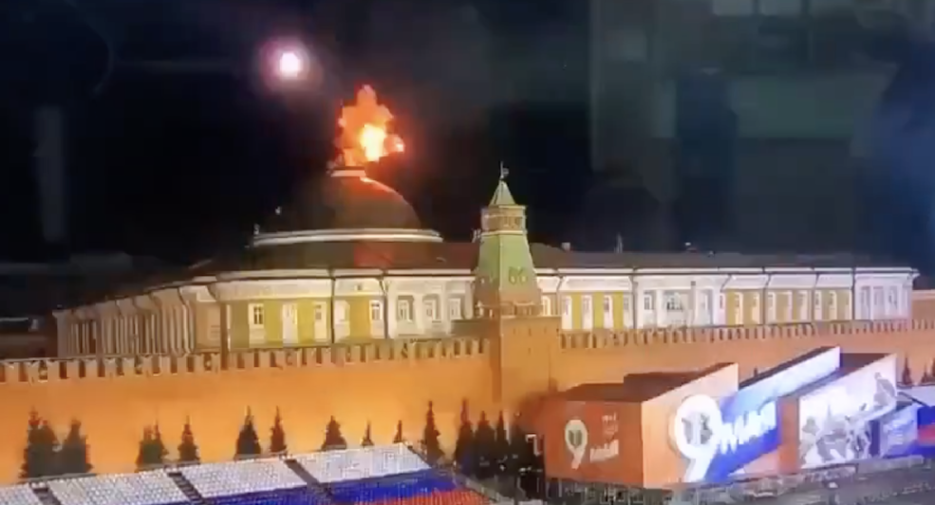 Wednesday's drone attack over the Kremlin