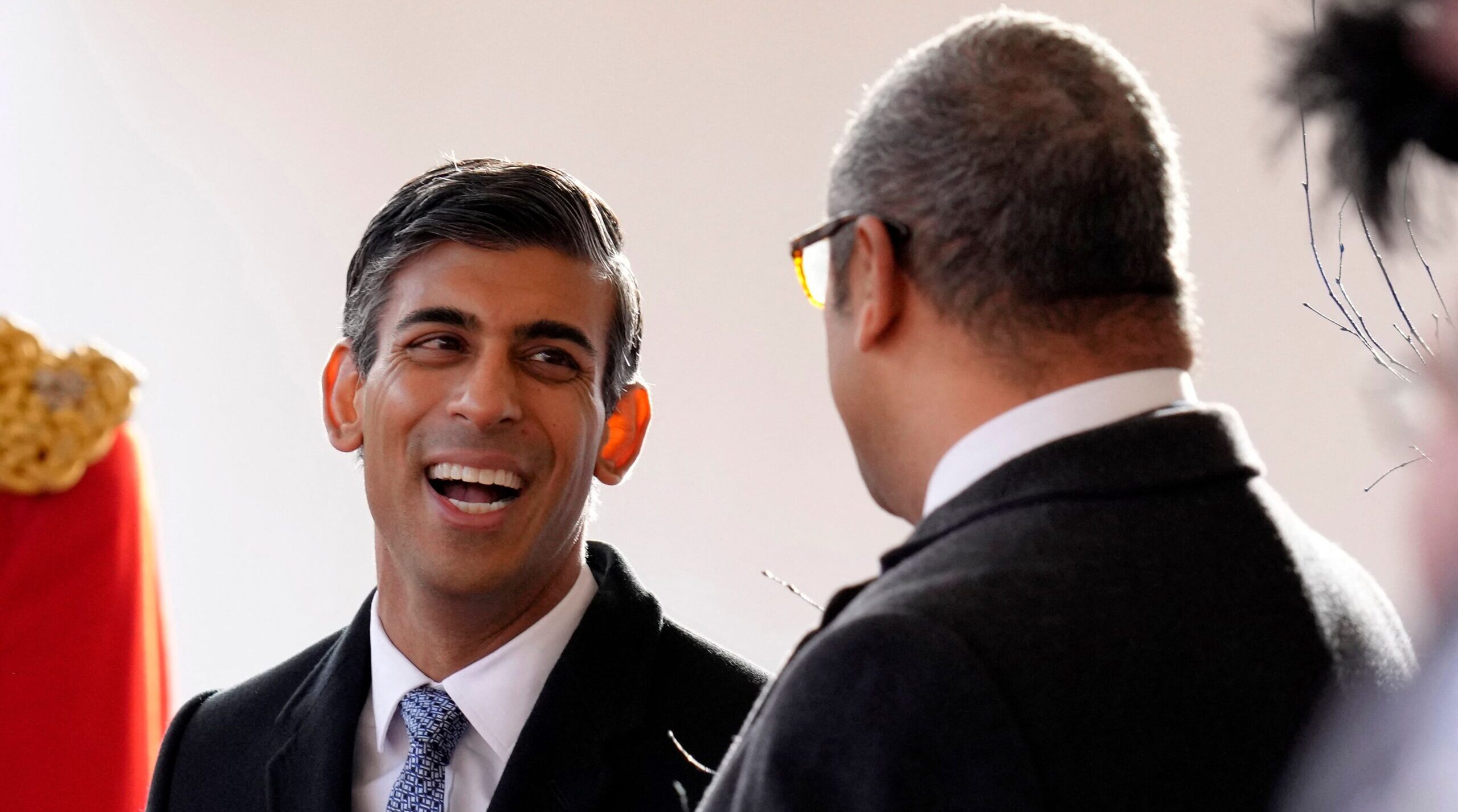 The Prime Minister shares a joke with his Foreign Secretary. Credit: Getty