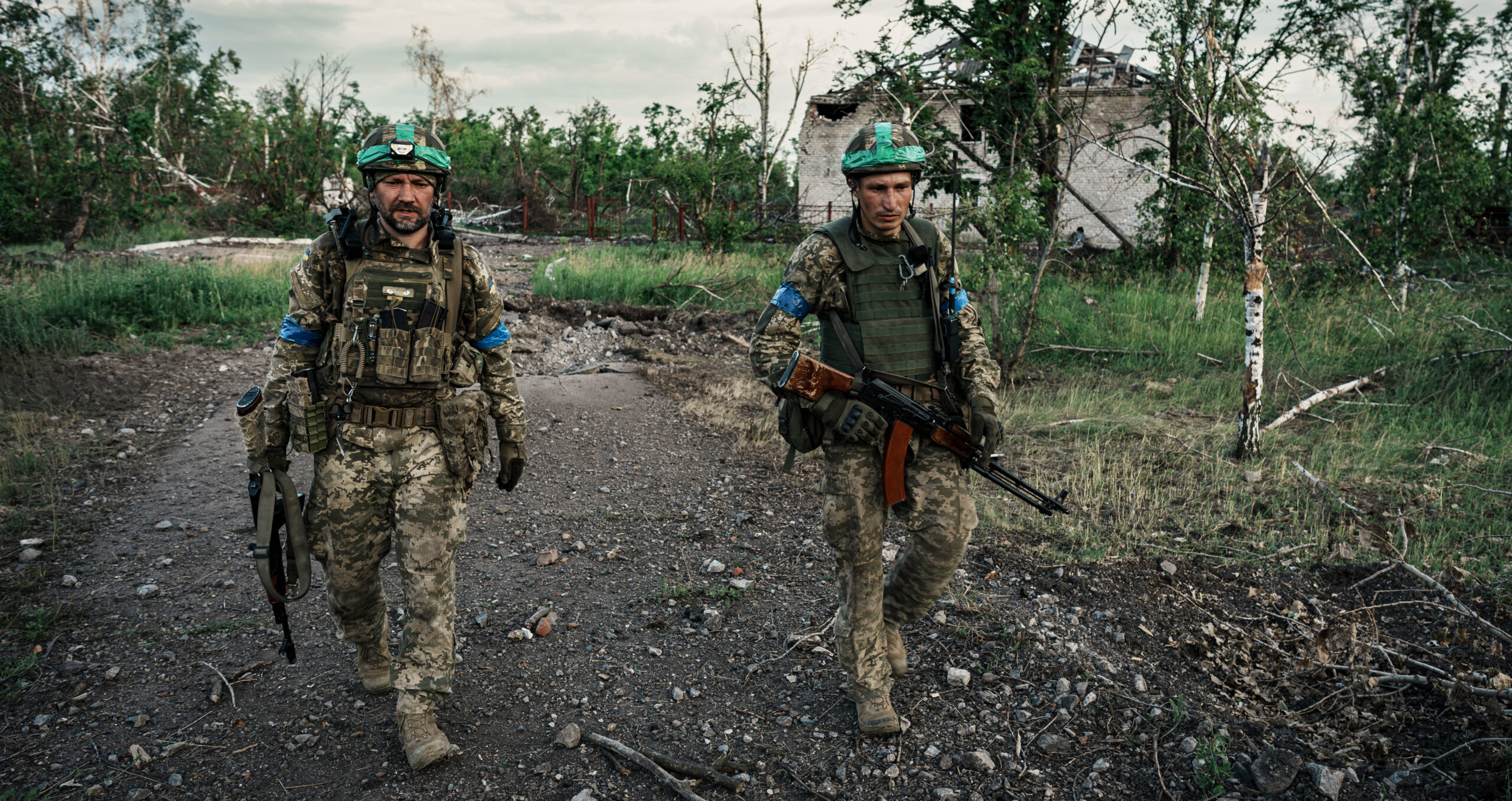 Despite marginal victories, Ukrainian soldiers are struggling to make inroads. Credit: Getty