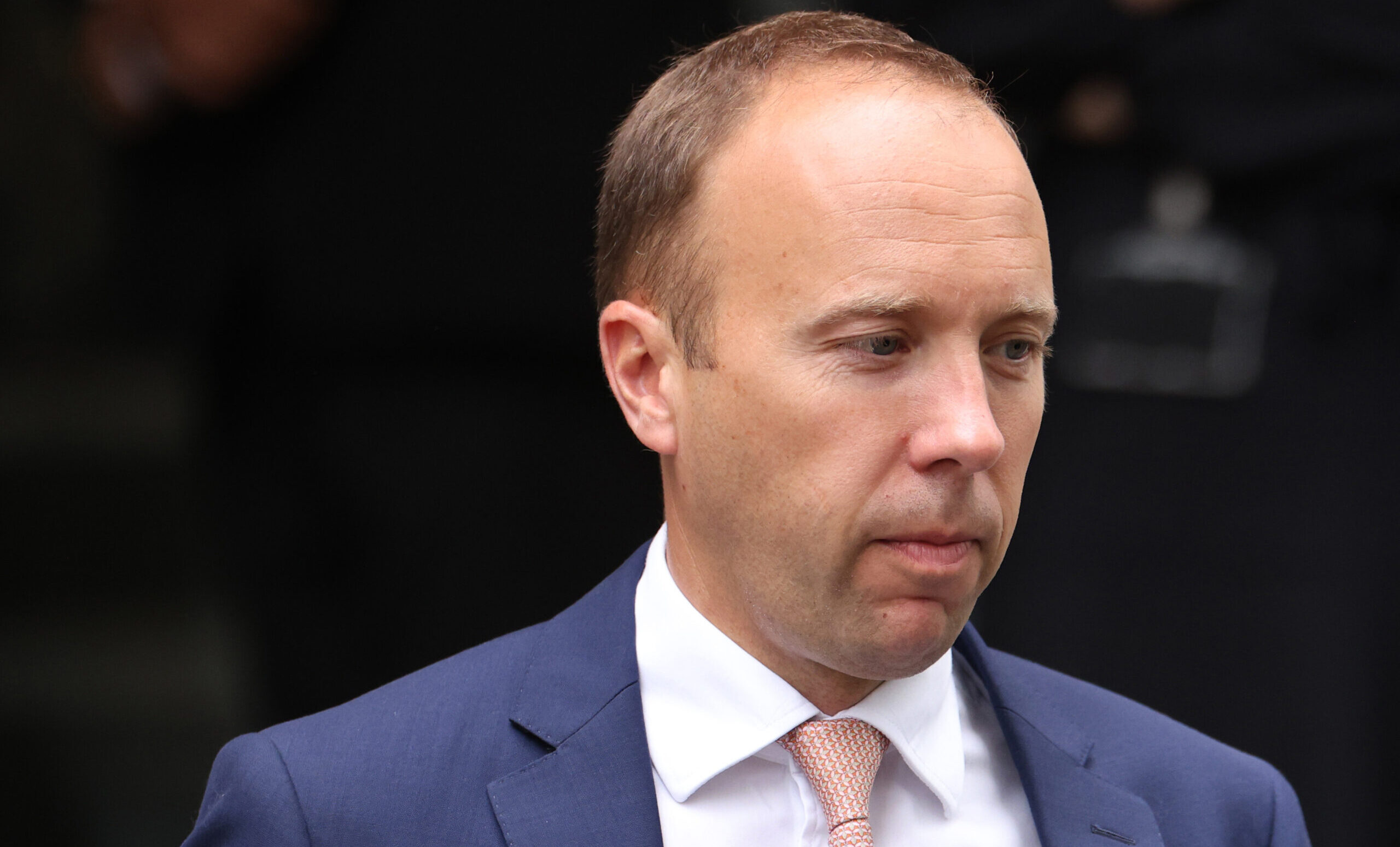 Matt Hancock leaves the Covid-19 inquiry hearing on Tuesday. Credit: Getty
