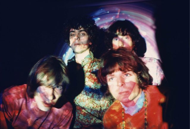 Syd Barrett (top left) with Pink Floyd (Andrew Whittuck/Redferns)
