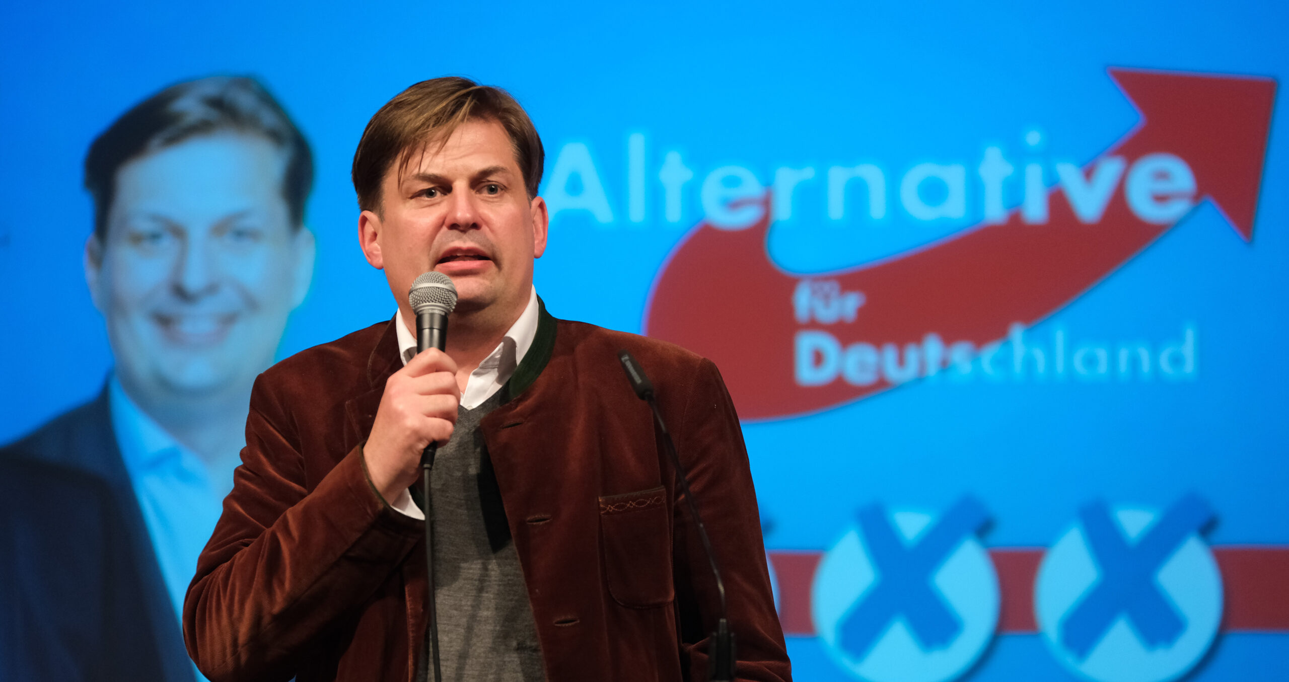 AfD politician Maximilian Krah said that Germany had ”‘immigration-drunk establishment politicians”. Credit: Getty