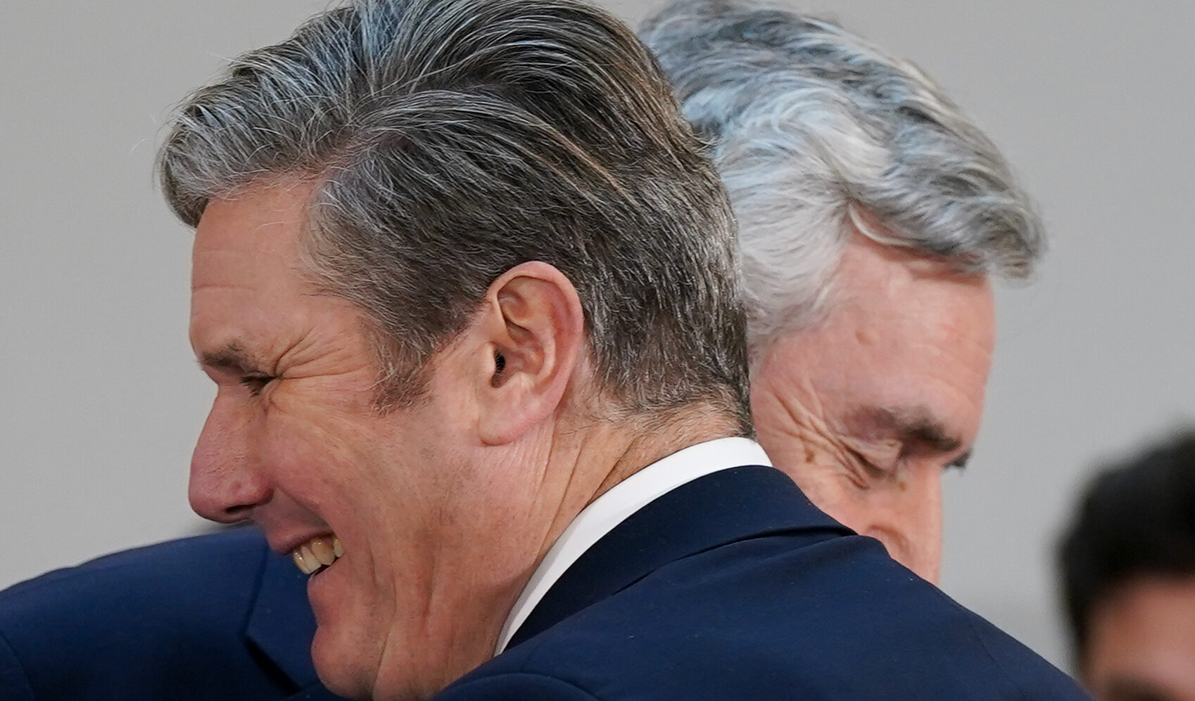 The once alongside the future king. Credit: Getty