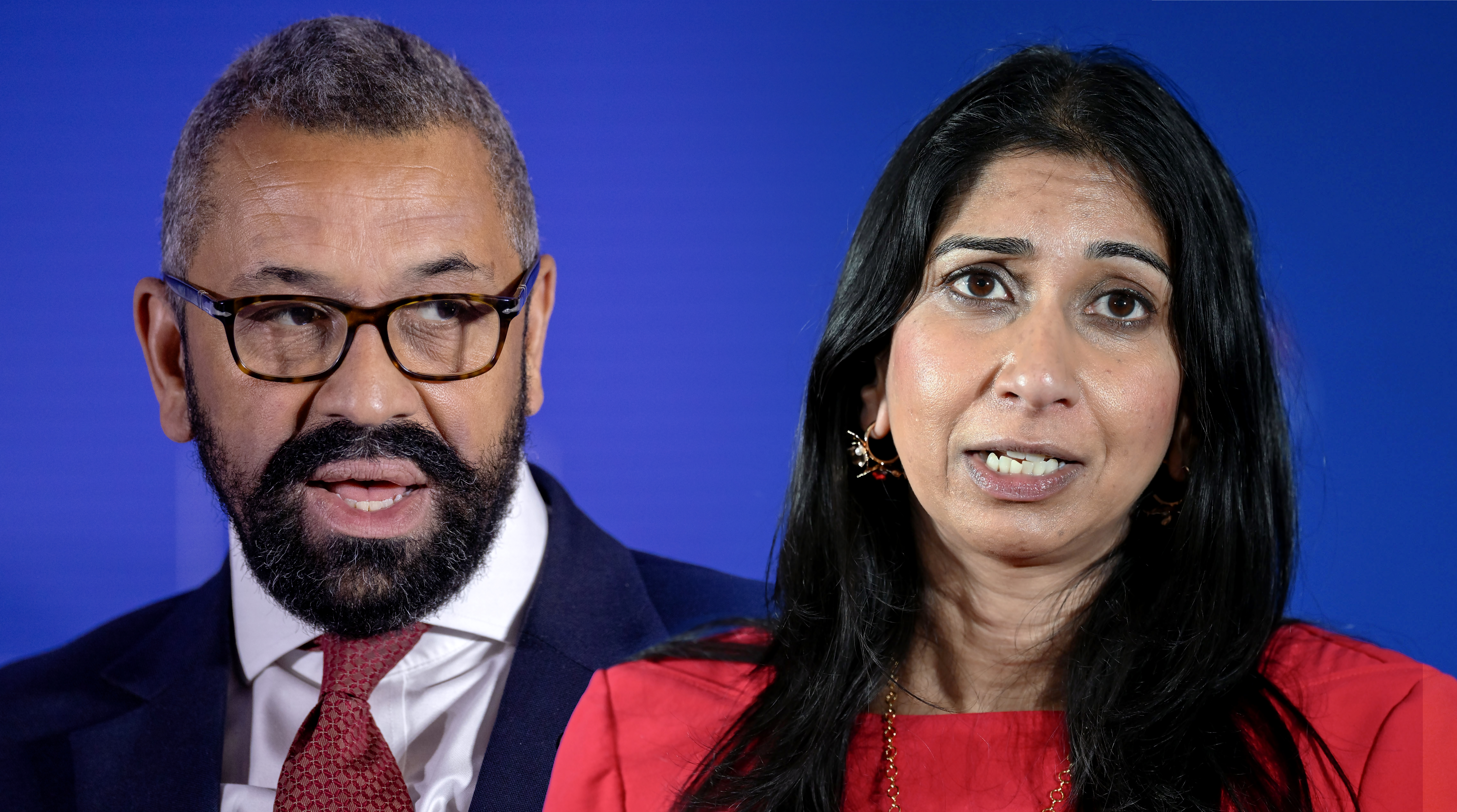 Suella Braverman and James Cleverly disagree on the IRGC. Credit: Getty/ Billy Stephens