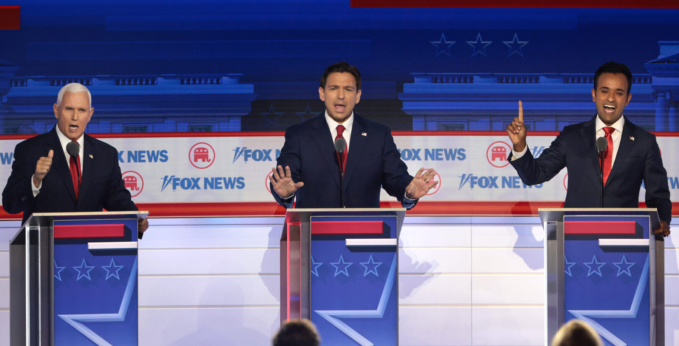 The Republican candidates struggled to create a post-Trump vision for the Party. Credit: Getty