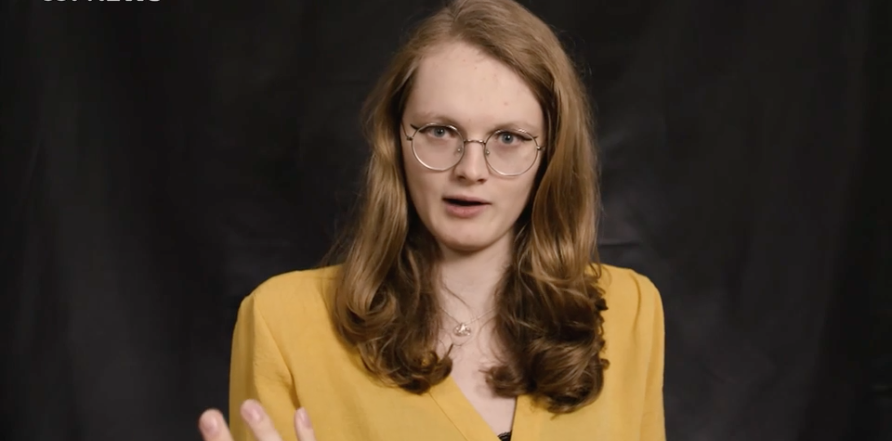 Emily Bridges speaks to ITV last year