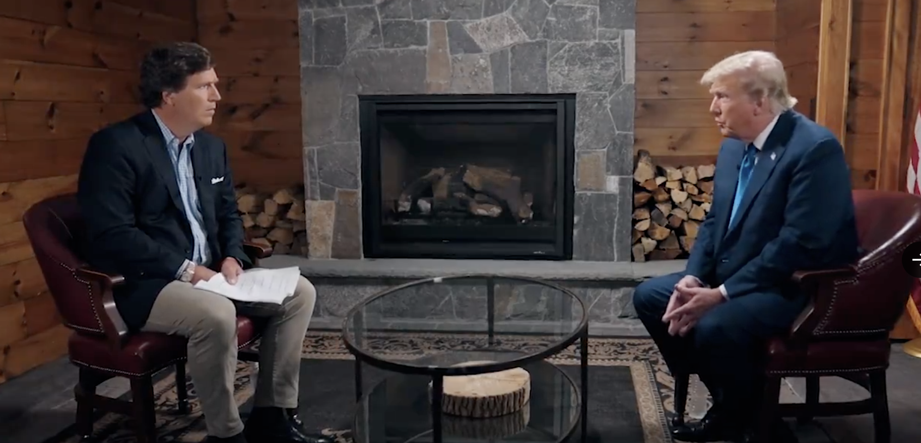 Exiled-to-X commentator Tucker Carlson spoke with Donald Trump in a far more unorthodox format