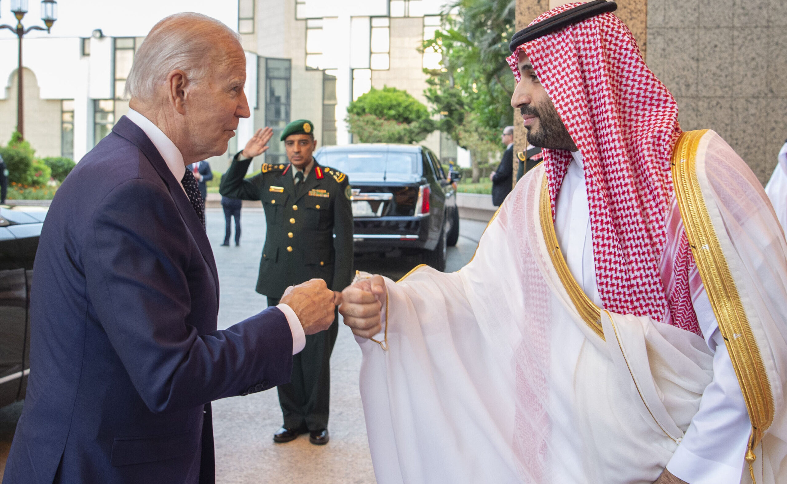 Biden and MBS: caught in a bad bromance. Credit: Getty