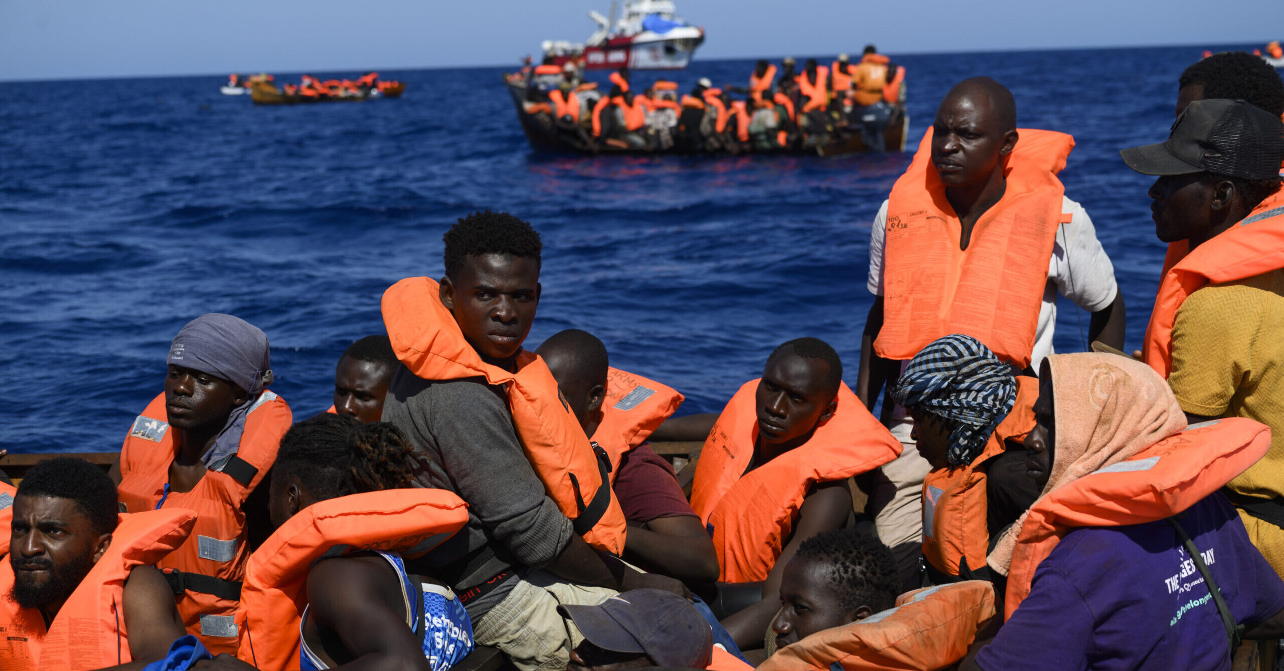 10,000 migrants from West Africa have landed in Lampedusa over the past week. Credit: Getty