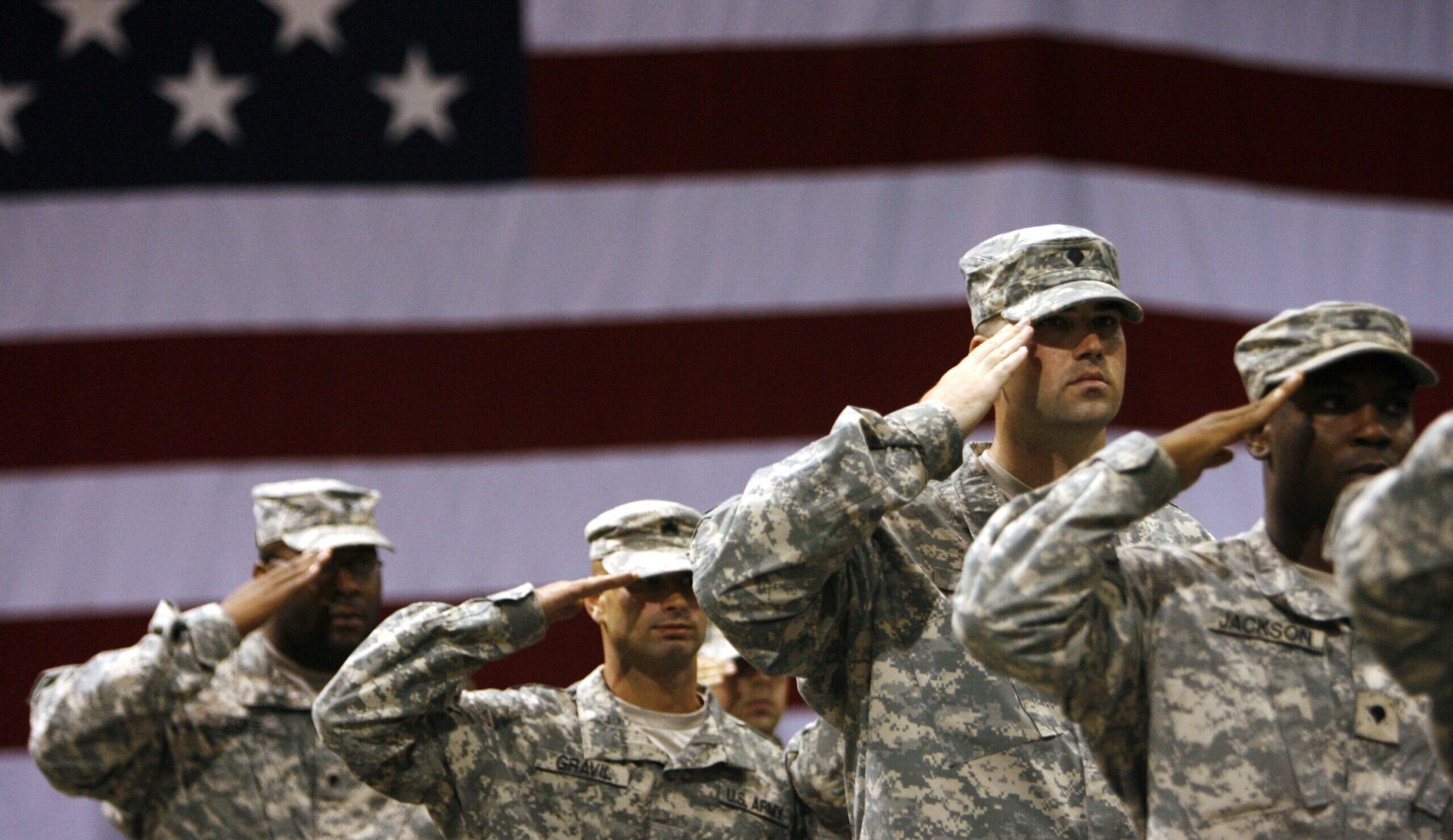 A military academy has said the US may require a move toward partial conscription. Credit: Getty 