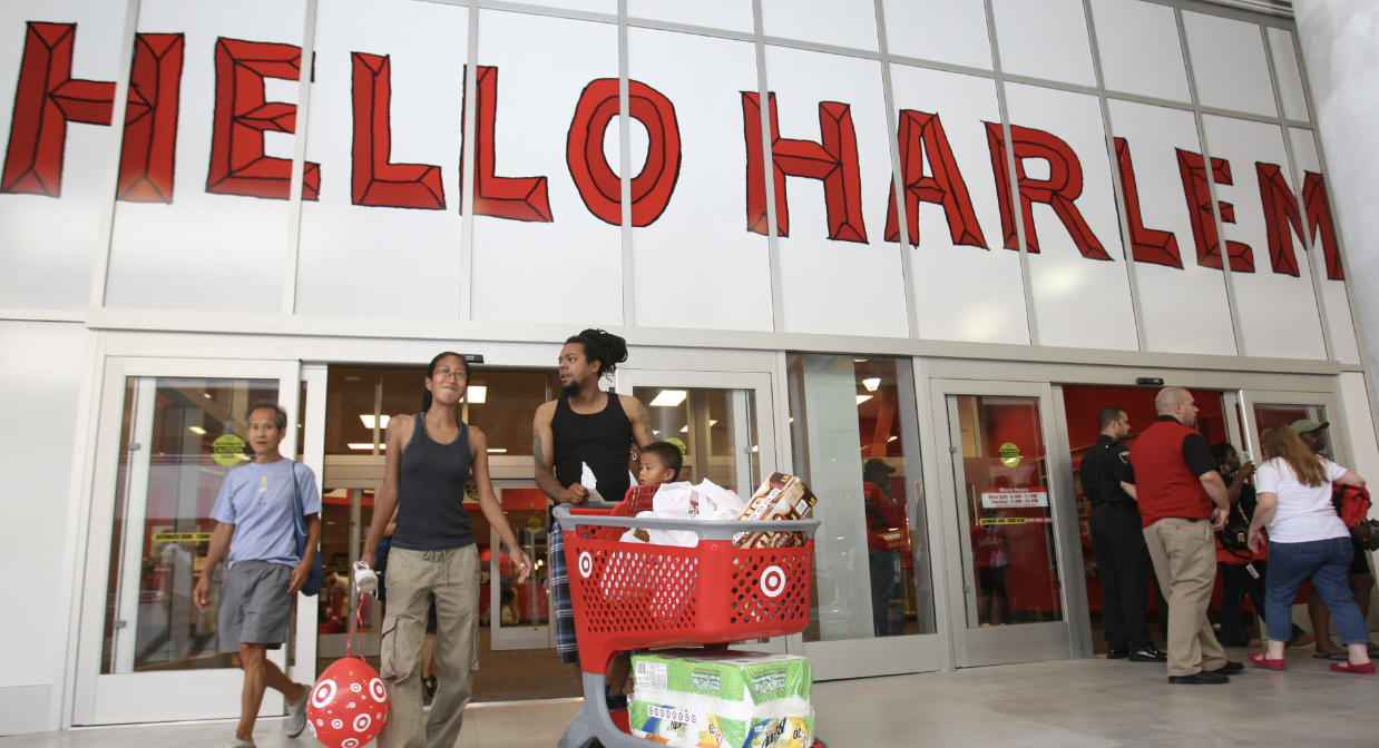 Target was forced to close its Harlem branch this week. Credit: Getty