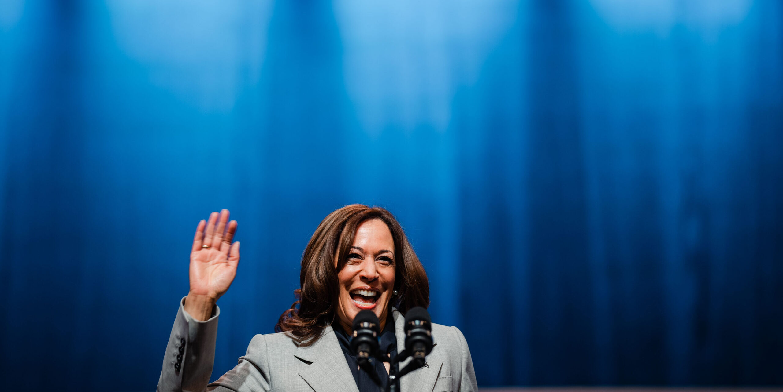 The fourth (?) coming of Kamala. Credit: Getty